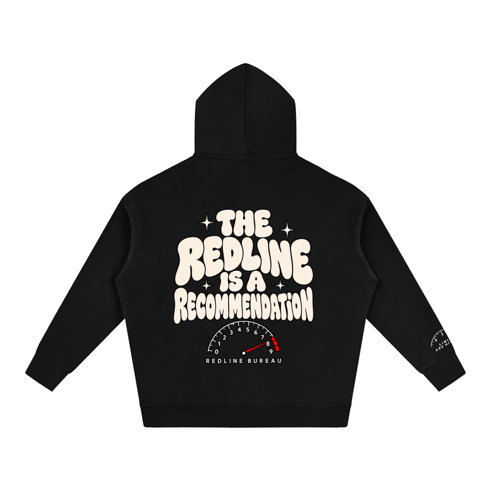 The Redline Is A Recommendation — back graphic